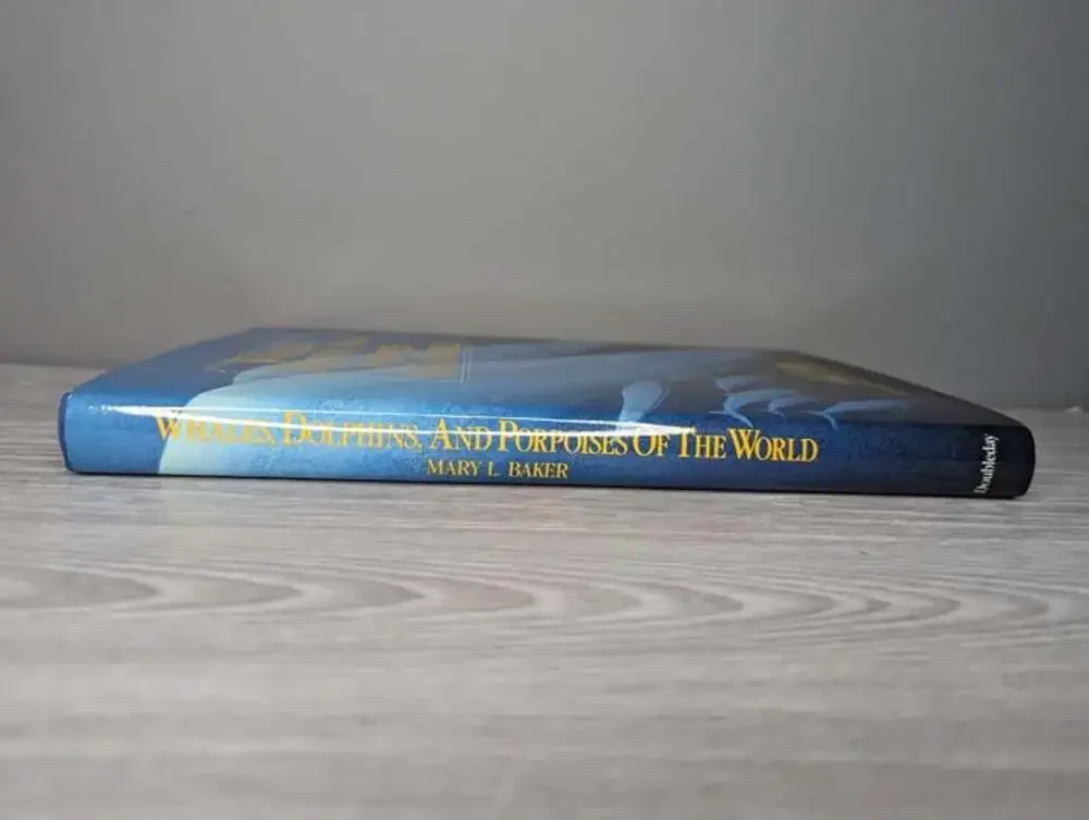 Vintage 1987 Whales, Dolphins and Porpoises of the World Hardcover Book